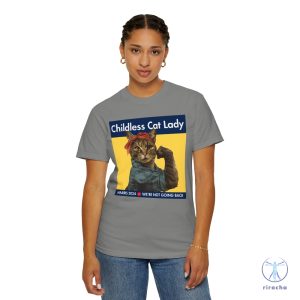 Childless Cat Lady Shirt Harris 2024 T Shirt Kamala Harris Tshirt Childless Cat Lady Shirt riracha 8