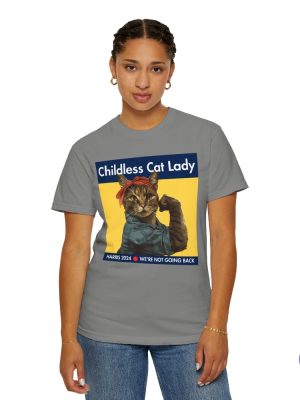 Childless Cat Lady Shirt Harris 2024 T Shirt Kamala Harris Tshirt Childless Cat Lady Shirt riracha 8