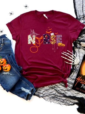 Halloween Nurse Shirt Halloween Nursing Shirt Nurse Fall Shirt Nurse Halloween riracha 2