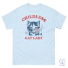 Childless Cat Lady Shirt Kamala Harris 2024 Tee Vote Blue Shirt 2024 Election Tee riracha 5