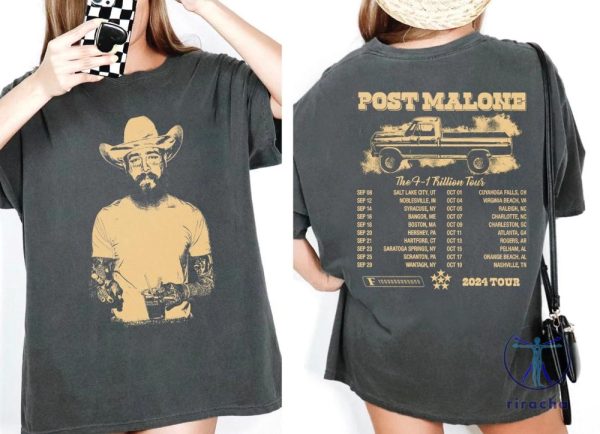 Vintage Post Malone Shirt Post Malone Shirt Ideas Post Malone F1 Trillion Tour riracha 4