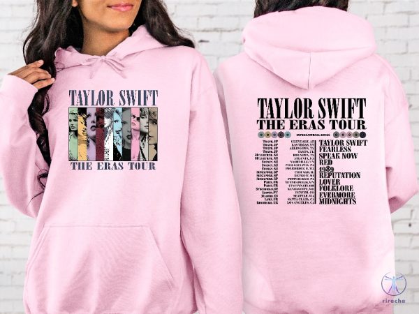 Taylor Swift The Eras Tour Set List Taylor Swift The Eras Tour Taylors Version Shirt riracha 1