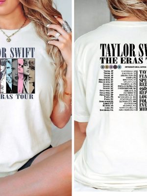 Taylor Swift The Eras Tour Set List Taylor Swift The Eras Tour Taylors Version Shirt riracha 2