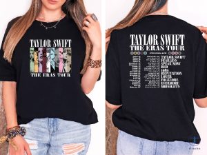 Taylor Swift The Eras Tour Set List Taylor Swift The Eras Tour Taylors Version Shirt riracha 3