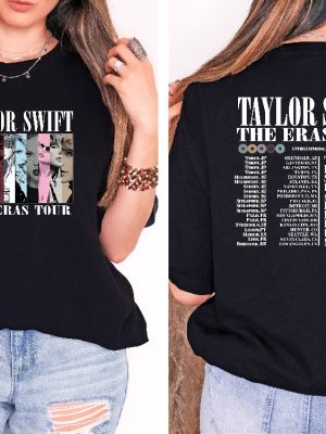 Taylor Swift The Eras Tour Set List Taylor Swift The Eras Tour Taylors Version Shirt riracha 3