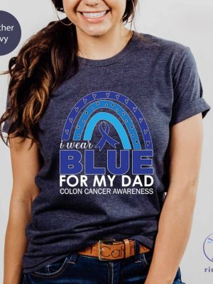 Colon Cancer Rainbow Shirt Colorectal Cancer Support Shirt Colon Cancer Awareness Shirt riracha 7