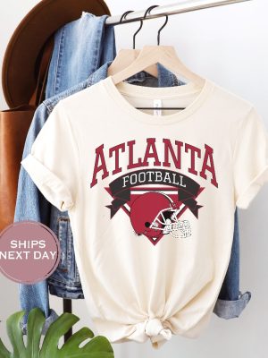 Retro Atlanta Football Shirt Vintage Atlanta Football Shirt Atlanta Football Women Shirt riracha 2