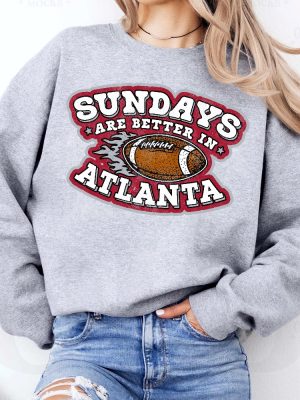 Vintage Sunday Are Better In Atlanta T Shirt Atlanta Falcons Shirt Ideal For Game Day riracha 5