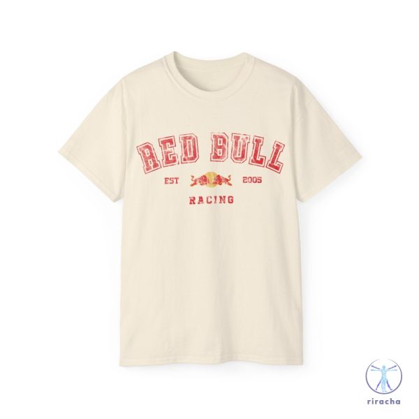 Red Bull Racing Formula 1 Ultra Cotton Distressed T Shirt riracha 3