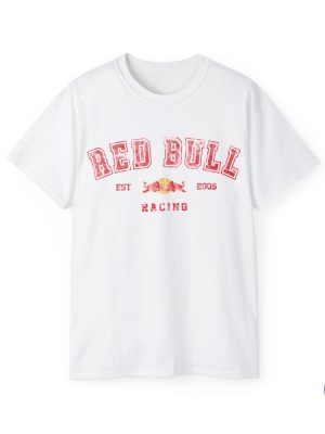 Red Bull Racing Formula 1 Ultra Cotton Distressed T Shirt riracha 4