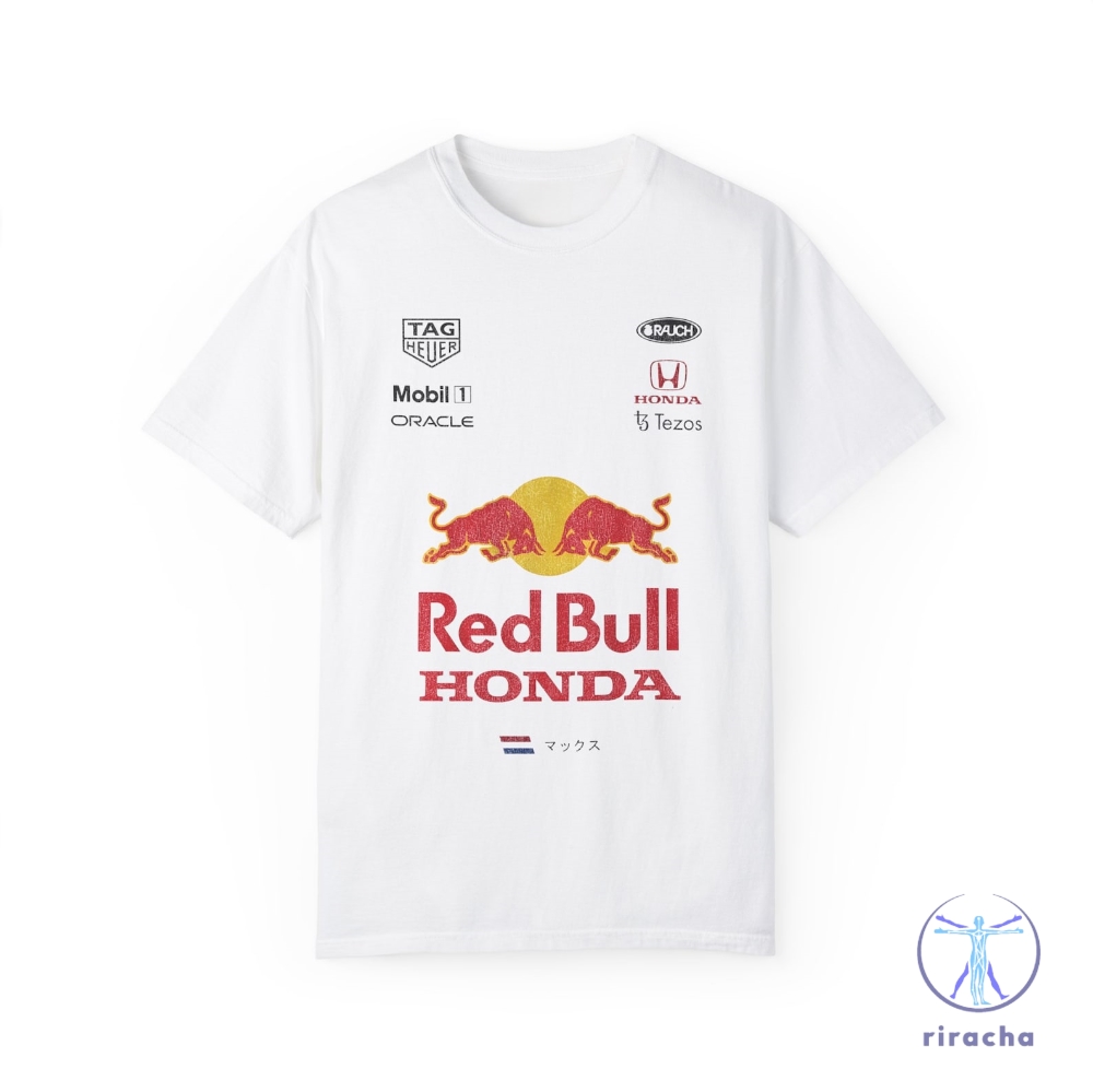 F1 Max Verstappen Red Bull Japan Vintage Shirt