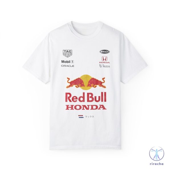 F1 Max Verstappen Red Bull Japan Vintage Shirt riracha 7