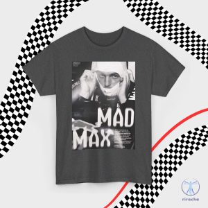 Max Verstappen Vintage Style F1 T Shirt Mad Max Formula One Tee Redbull Racing Gift Tee riracha 3