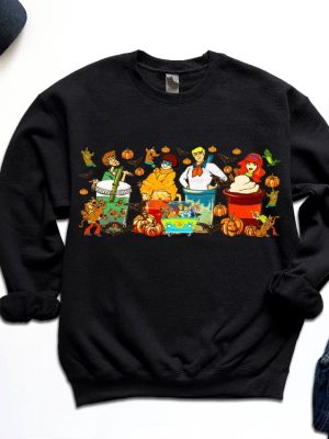 Vintage Halloween Scooby Doo Sweatshirt Simple Plan Scooby Doo Shirt riracha 5