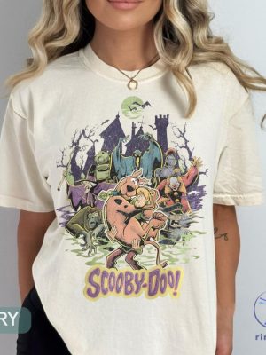 Halloween Movie Scooby Doo Shirt Scooby Dog Shirt Vintage Halloween Friends Shirt riracha 2