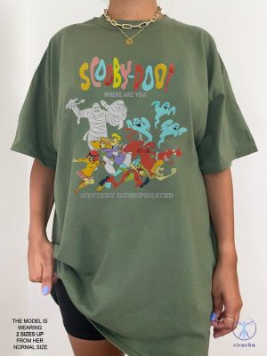 Scooby Doo Where Are You Shirt Scooby Doo Mystery Incorporated Shirt riracha 3