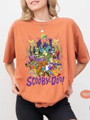 Scooby Doo Shirt Vintage Scooby Doo Halloween Shirt Halloween Scooby Doo Shirt riracha 2