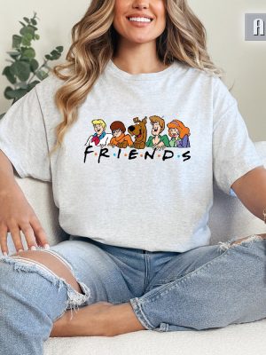 Vintage Friends Scooby Doo Sweatshirt Scooby Doo Best Day Ever Shirt riracha 10