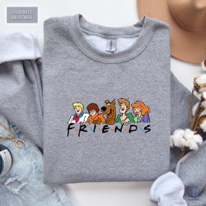 Vintage Friends Scooby Doo Sweatshirt Scooby Doo Best Day Ever Shirt riracha 11