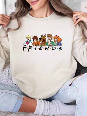 Vintage Friends Scooby Doo Sweatshirt Scooby Doo Best Day Ever Shirt riracha 12