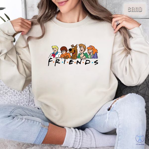 Vintage Friends Scooby Doo Sweatshirt Scooby Doo Best Day Ever Shirt riracha 12