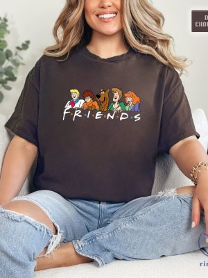 Vintage Friends Scooby Doo Sweatshirt Scooby Doo Best Day Ever Shirt riracha 2