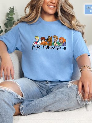 Vintage Friends Scooby Doo Sweatshirt Scooby Doo Best Day Ever Shirt riracha 5