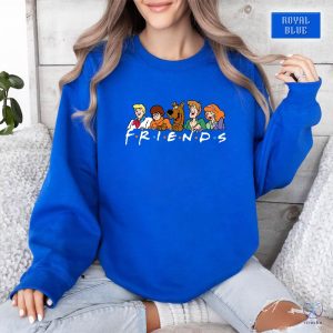 Vintage Friends Scooby Doo Sweatshirt Scooby Doo Best Day Ever Shirt riracha 7