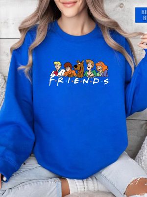 Vintage Friends Scooby Doo Sweatshirt Scooby Doo Best Day Ever Shirt riracha 7