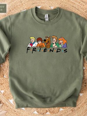 Vintage Friends Scooby Doo Sweatshirt Scooby Doo Best Day Ever Shirt riracha 9