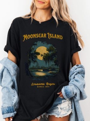 Moonscar Island Shirt Retro Moonscar Island T Shirt riracha 2