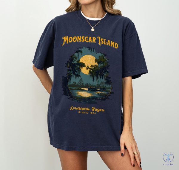 Moonscar Island Shirt Retro Moonscar Island T Shirt riracha 4