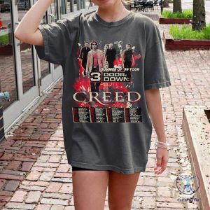 Creed Shirt Wallen Concert Tour Shirt Creed Tour Merch Creed Band T Shirt Creed Merchandise riracha 3