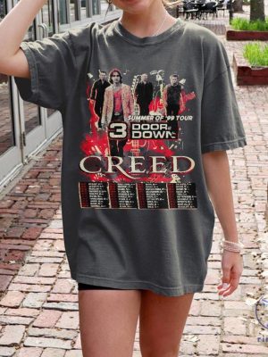 Creed Shirt Wallen Concert Tour Shirt Creed Tour Merch Creed Band T Shirt Creed Merchandise riracha 3