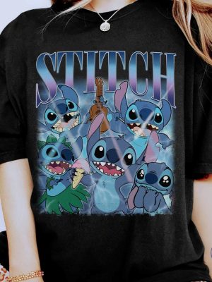 Stitch Shirt Stitch Vintage Shirt Homage Stitch Shirt Angel Stitch Shirt riracha 2