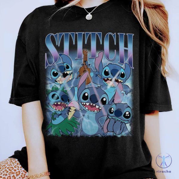 Stitch Shirt Stitch Vintage Shirt Homage Stitch Shirt Angel Stitch Shirt riracha 2