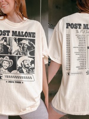 Vintage Post Malone Shirt Post Malone The F1 Trillion Album Shirt Post Malone F1 Trillion Album Shirt riracha 2