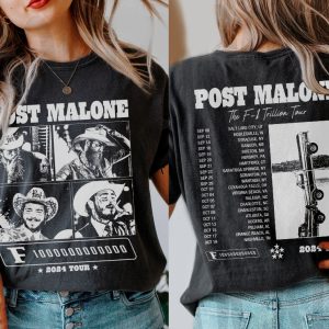 Vintage Post Malone Shirt Post Malone The F1 Trillion Album Shirt Post Malone F1 Trillion Album Shirt riracha 5