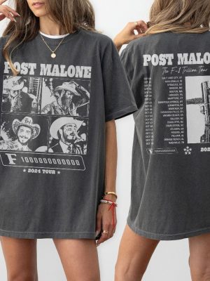 Vintage Post Malone Shirt Post Malone The F1 Trillion Album Shirt Post Malone F1 Trillion Album Shirt riracha 7