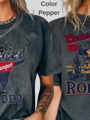 Coors Rodeo 90S Cowboy Shirt Coors Rodeo Shirt Coors Rodeo Hoodie riracha 2