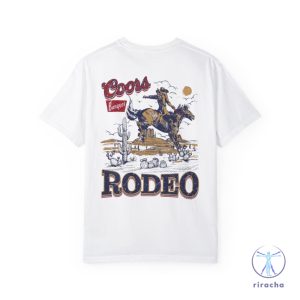 Coors Rodeo Cowboy Tshirt Coors Rodeo Hoodie Retro Coors Tee Coors Rodeo Shirt riracha 2