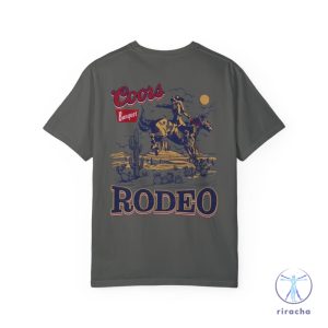 Coors Rodeo Cowboy Tshirt Coors Rodeo Hoodie Retro Coors Tee Coors Rodeo Shirt riracha 3