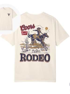 Coors Rodeo Cowboy Tshirt Coors Rodeo Hoodie Retro Coors Tee Coors Rodeo Shirt riracha 5