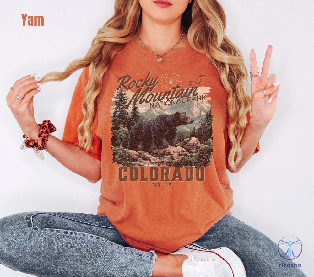 Rocky Mountain National Park Shirt Colorado Rockies T Shirt Colorado Rockies Shirt