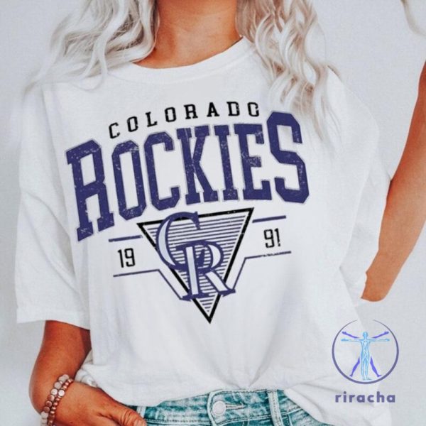 Vintage Mlb 90S Bootleg Colorado Shirt Colorado Baseball Hoodie Colorado Rockies Shirt riracha 1