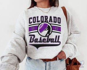 Vintage Colorado Rockie Crewneck Sweatshirt Rockies Est 1991 Sweatshirt Colorado Rockies Shirt riracha 2