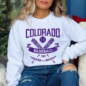 Vintage Style Colorado Baseball Apparel Colorado Rockies Shirt riracha 3