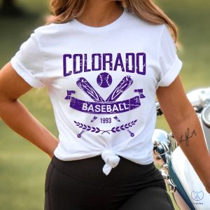 Vintage Style Colorado Baseball Apparel Colorado Rockies Shirt riracha 5