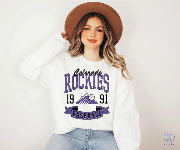 Vintage Colorado Rockies Shirt Colorado Baseball Shirt Colorado Rockies Tee Colorado Rockies Shirt riracha 1