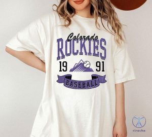 Vintage Colorado Rockies Shirt Colorado Baseball Shirt Colorado Rockies Tee Colorado Rockies Shirt riracha 3